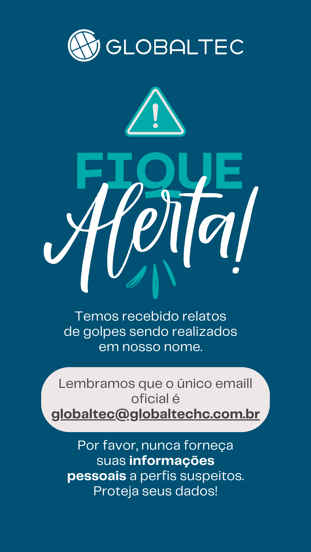 Alerta de golpe - Globaltec