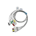 Rabichos para ECG – GlobalTec (3 e 5 Vias, Padrões AHA / IEC)